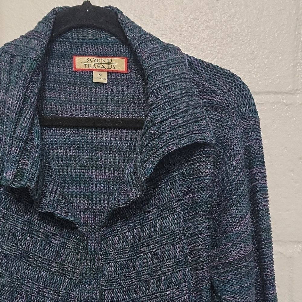 Beyond Threads Pima Multicolor Knit Cardigan - Picture 7 of 12